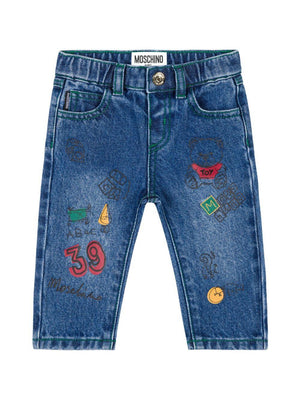 MOSCHINO BABY PANTALONE LUNGO