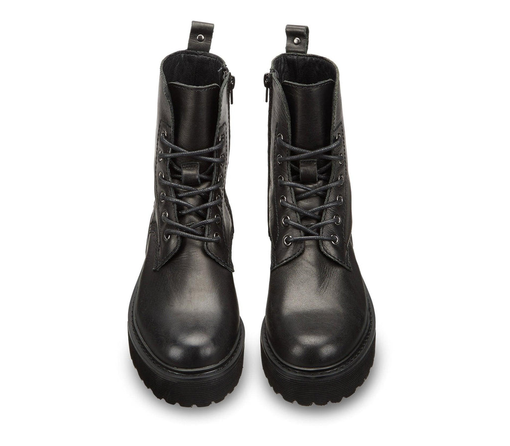 ZEPPELIN 472 MID W LEATHER BLACK CLE1031/30 CULT