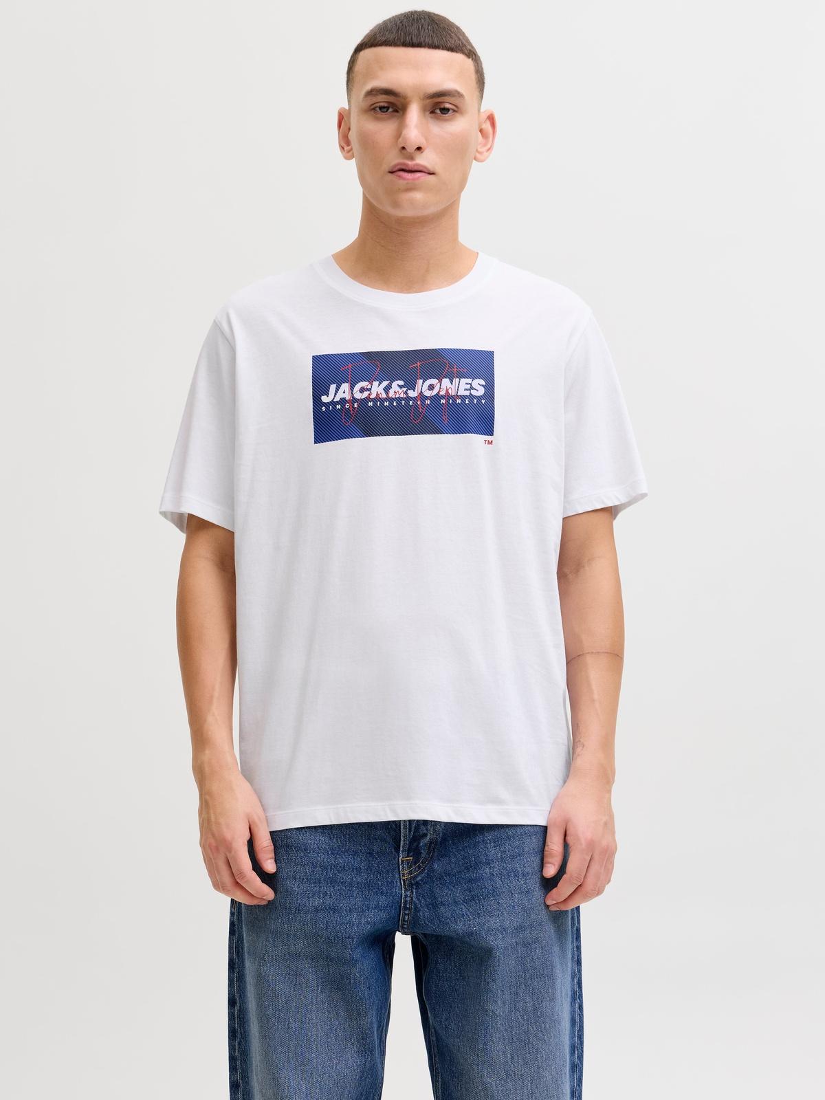 12288492/Bright White JACK AND JONES