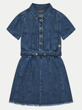 DENIM SS DRESS 