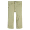 SATEEN CHINO SLIM PANTS 