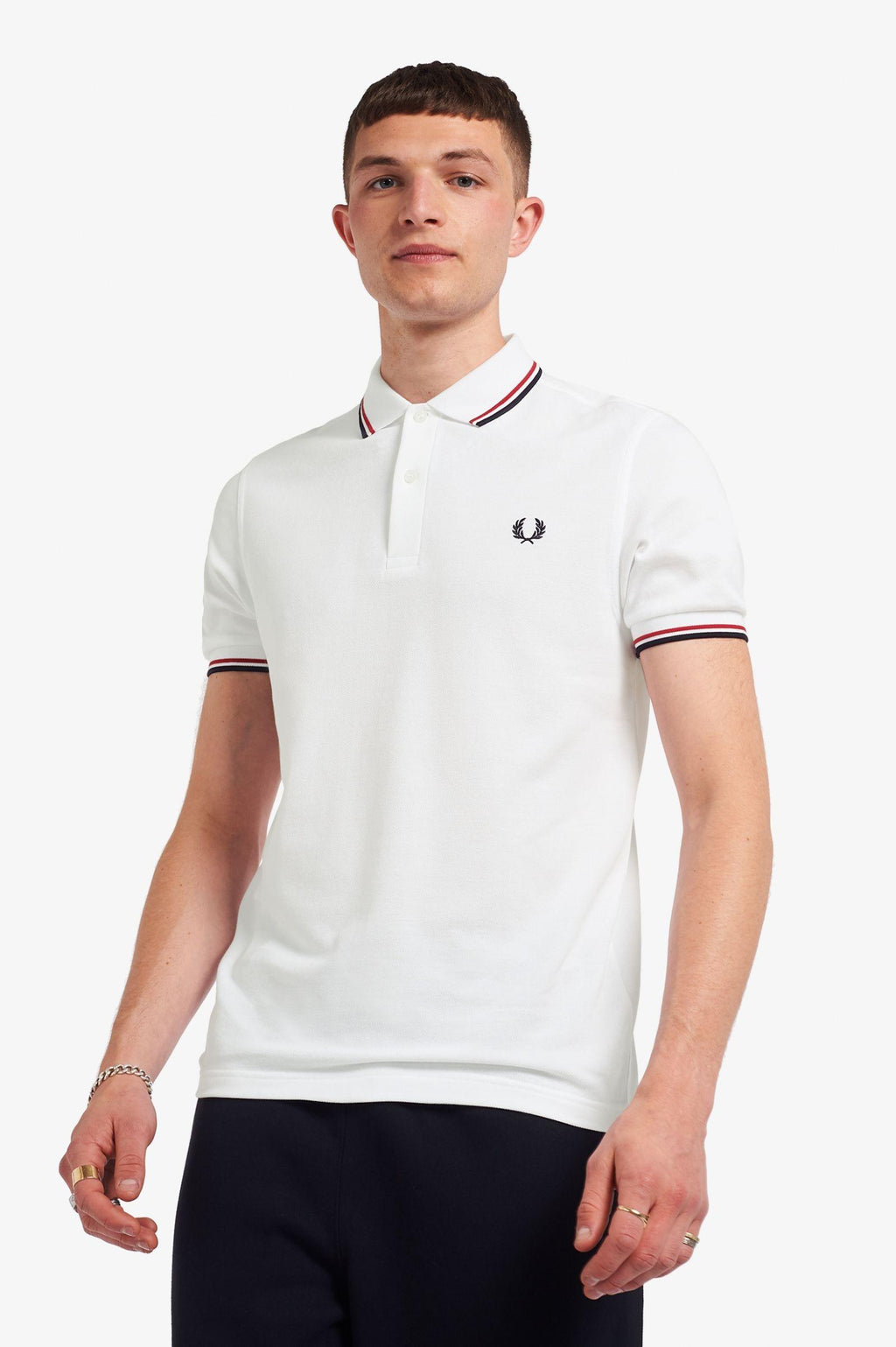 FP TWIN TIPPED FRED PERRY SHIRT 