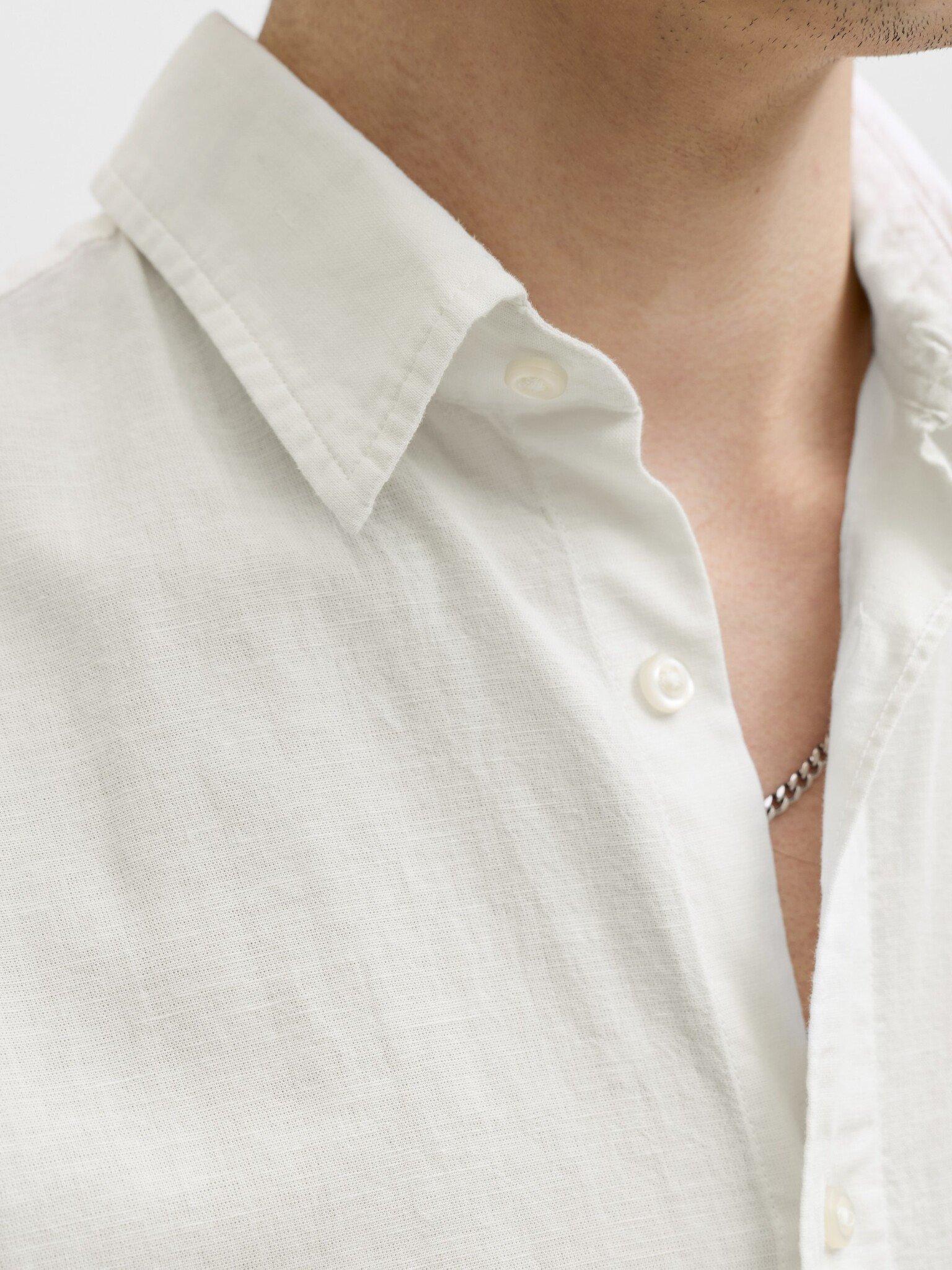 JJEBREEZE LINEN BLEND SHIRT S/S SN 
