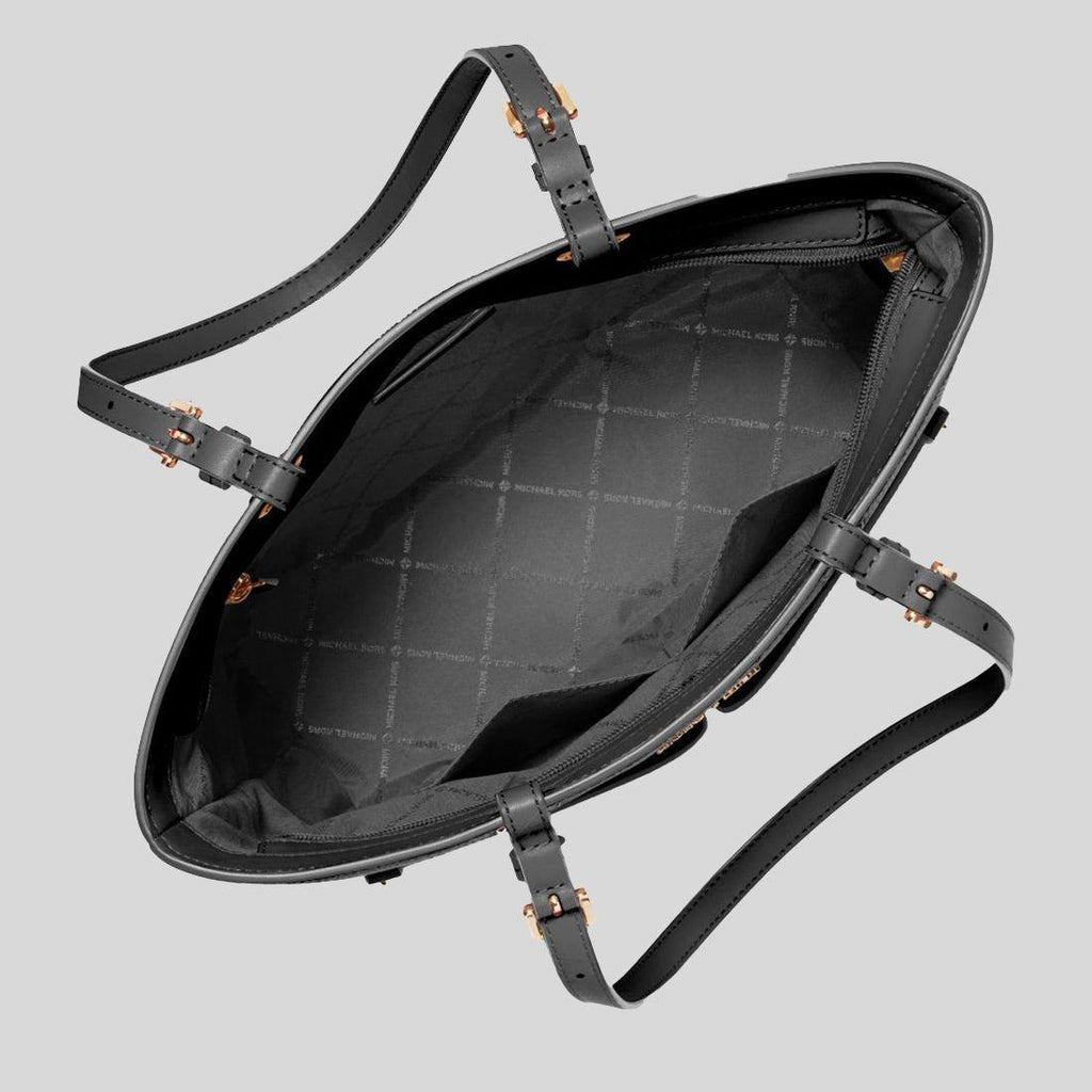 MD DBL POCKET TOTE VEGAN MATERIAL 35F3GTVT8B/BLACK MICHAEL KORS