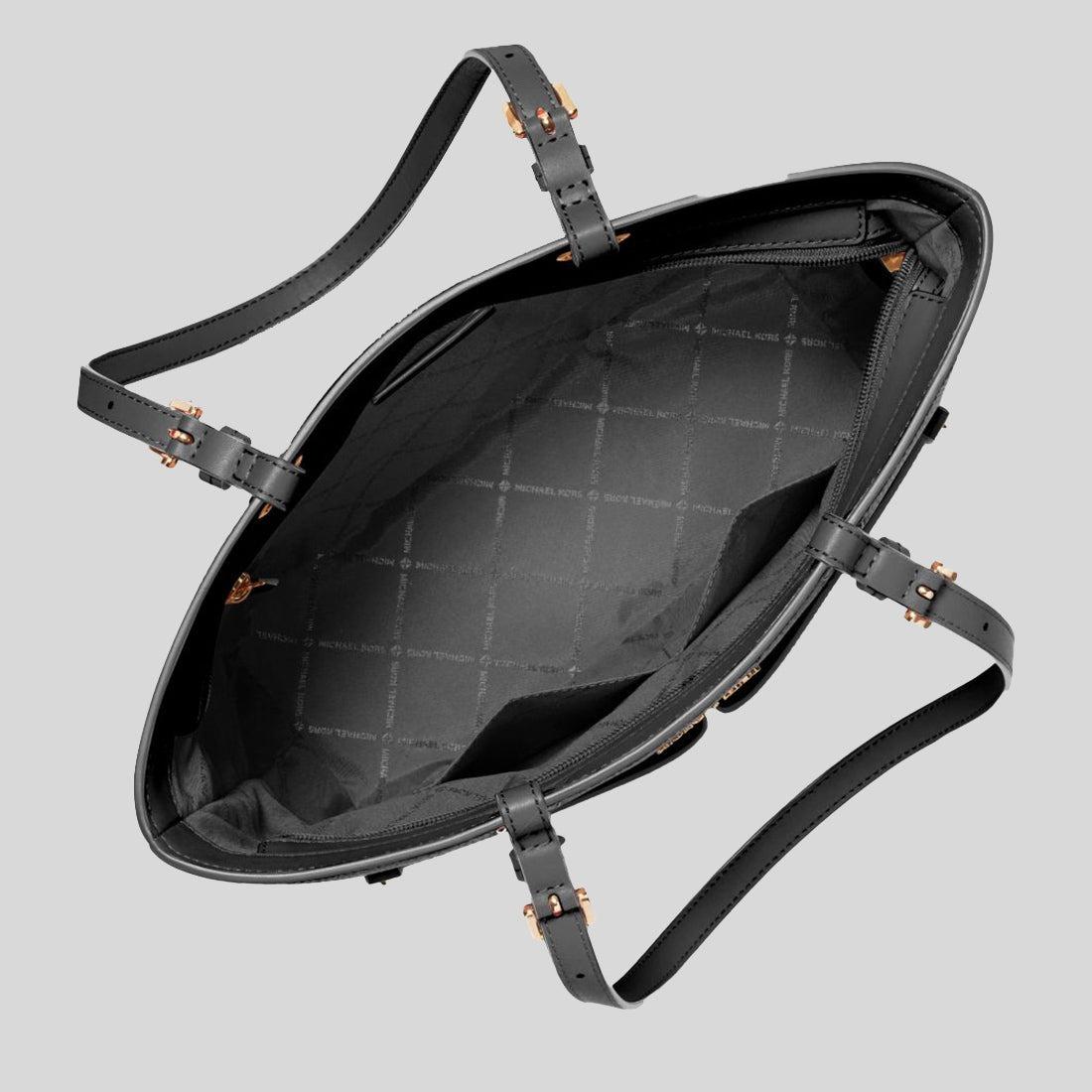 MD DBL POCKET TOTE VEGAN MATERIAL 35F3GTVT8B/BLACK MICHAEL KORS