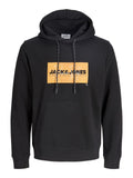 JACK AND JONES JJCOLE PRINT SWEAT HOOD UNB