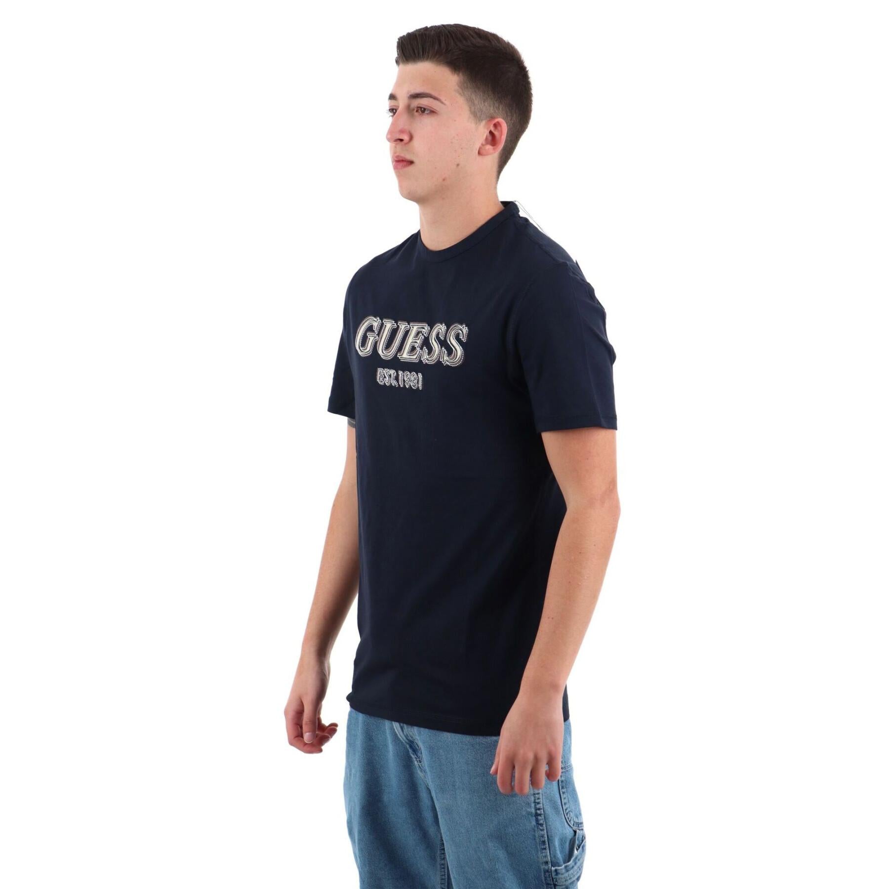 SS CN GUESS LOGO TEE 