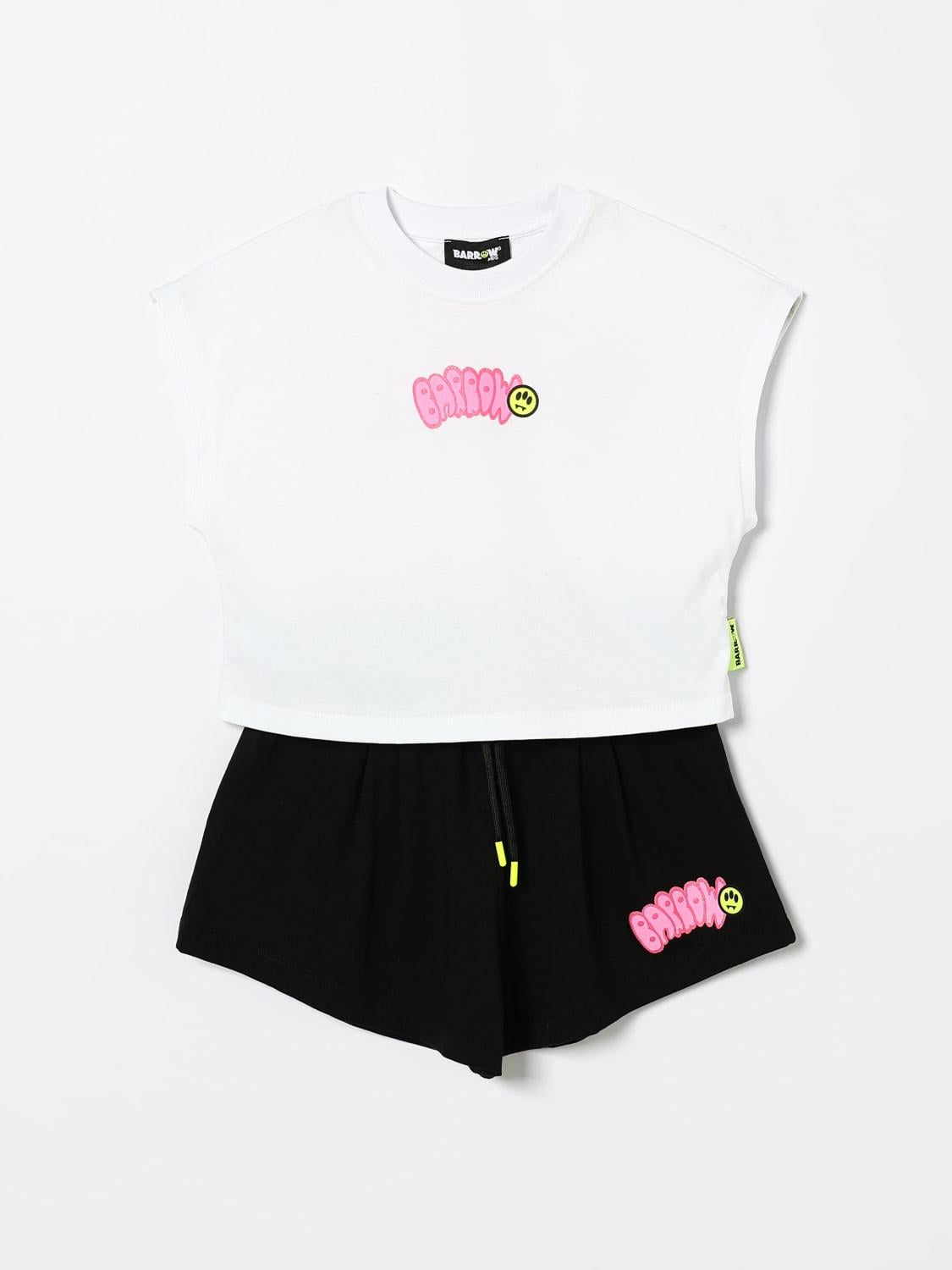 SET JERSEY TOP CROPPED TOP/SHORTS  GIRL 