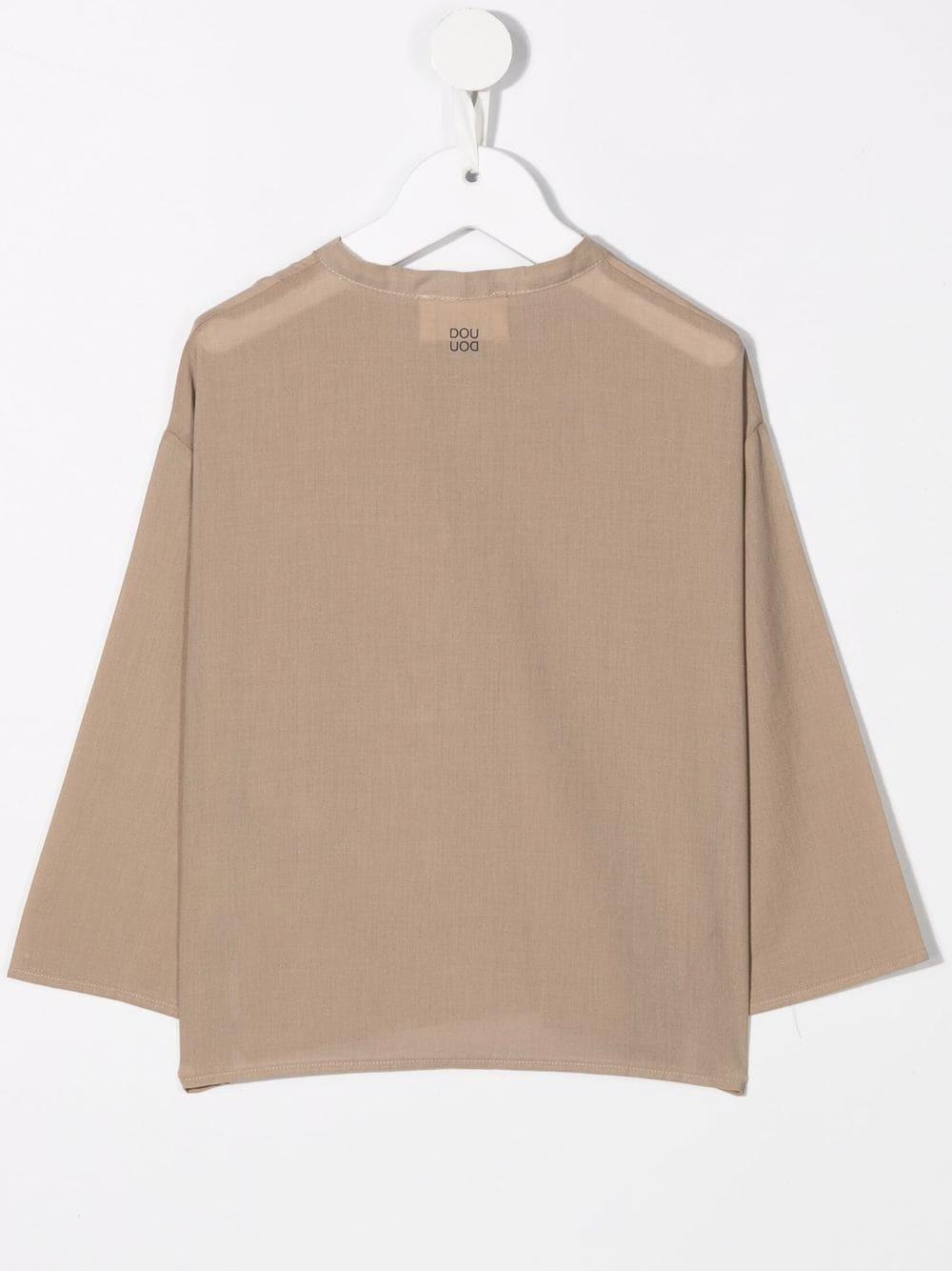 SHIRT 2Q5800Z0221/IVORY DOUDOUD