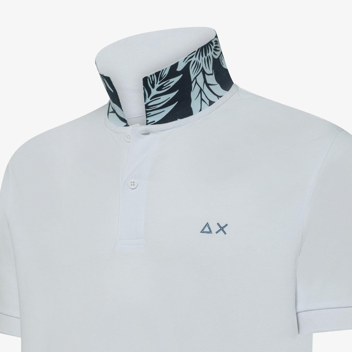 POLO PRINT UNDER COLLAR S/S 