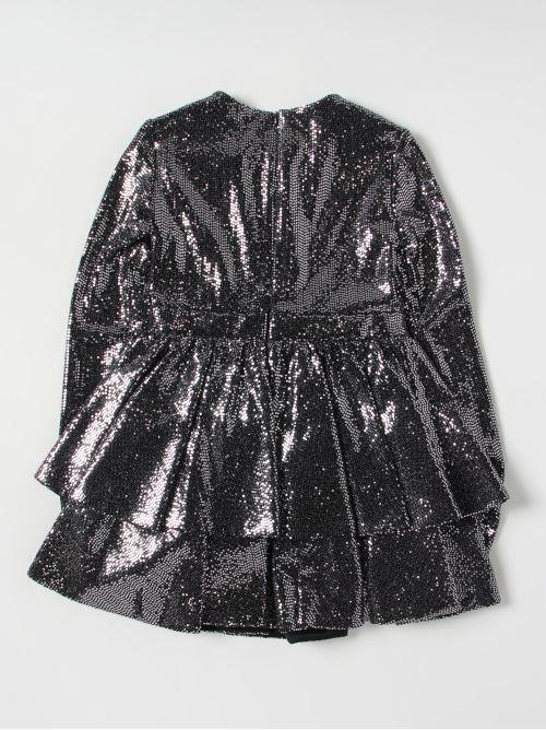 ABITO STAMPA PAILLETTES CON RO EFAB441 TV655 KEUNI1/D078 ELISABETTA FRANCHI La Mia Bambina