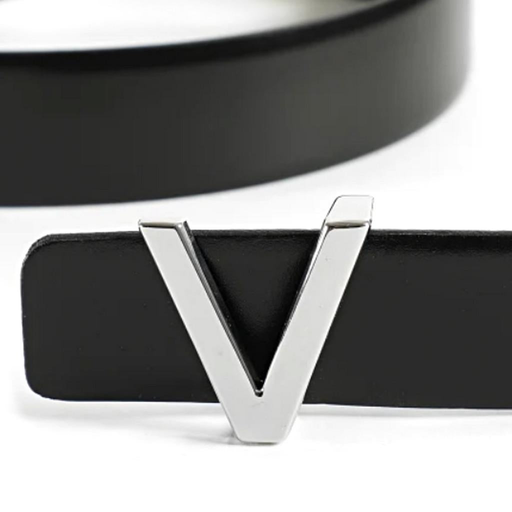 CINTURE DARIO VCP7P201/NERO/GRIGIO VALENTINO