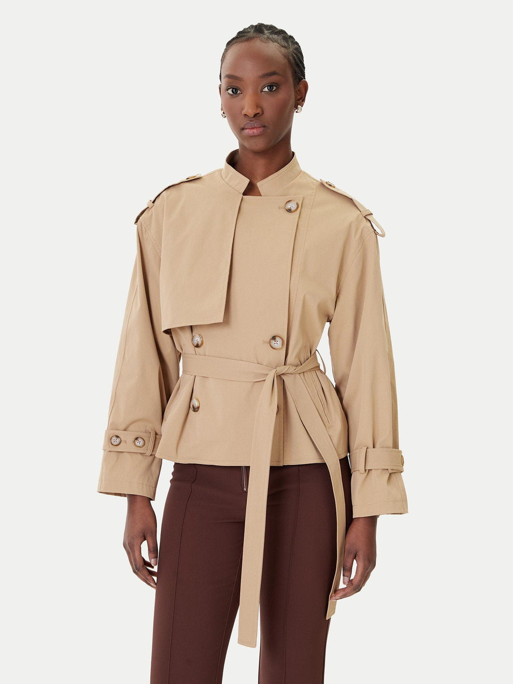 SS2612 CAPP TRENCH CORTO OVER 