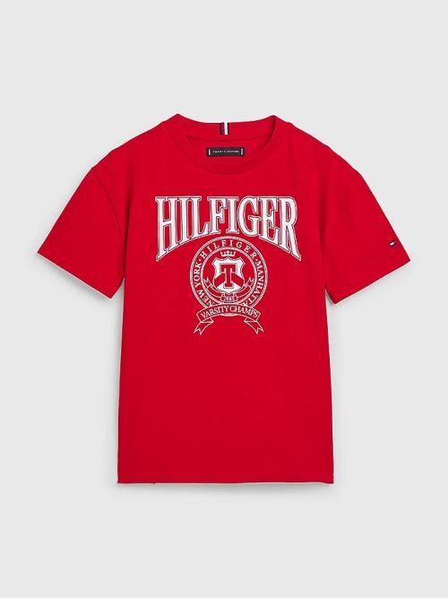 HILFIGHER VARSITY TEE S/S KB0KB08038T/XNL TOMMY HILFIGER