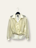 LOVEme Camicia con nodo in vita