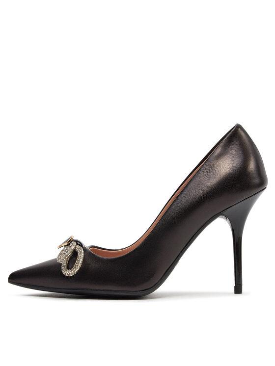SCARPAD.SPILLO95 NAPPA NERO 