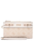 GUESS MELINDA LOGO SLG DBL ZIP ORNZR
