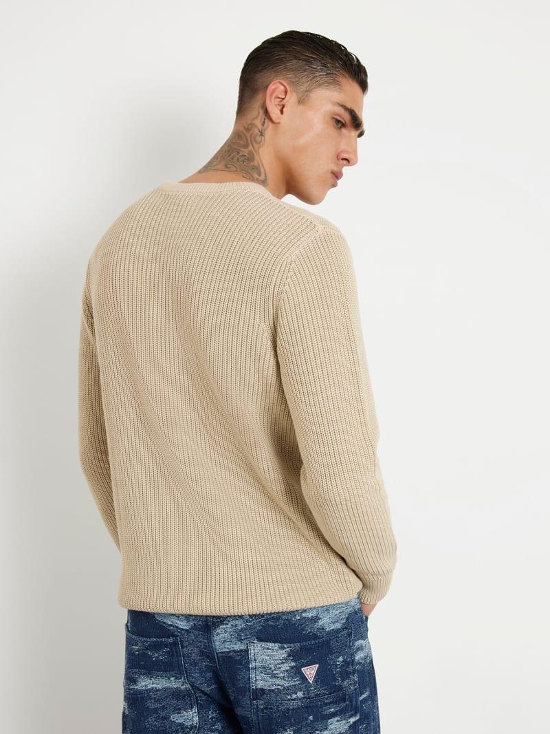 DELMAR CN LS WASHED RIBBED SWT M4YR11Z3421/G9I0 GUESS