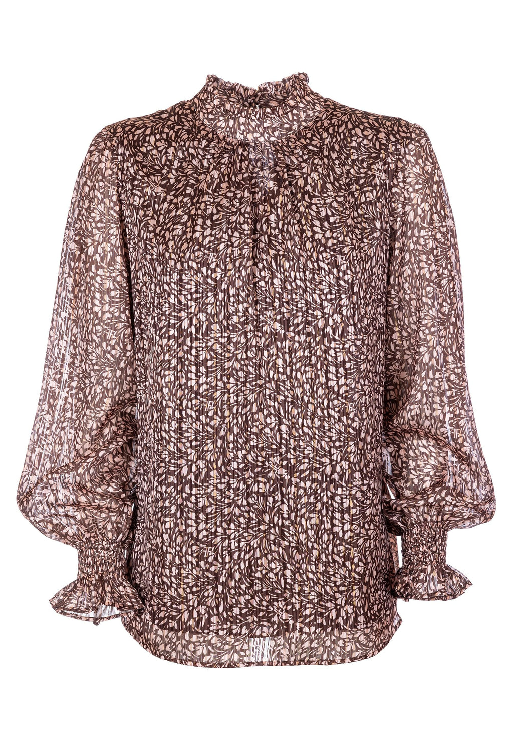 CAMISOLE PRINT BROWNPOWDER 