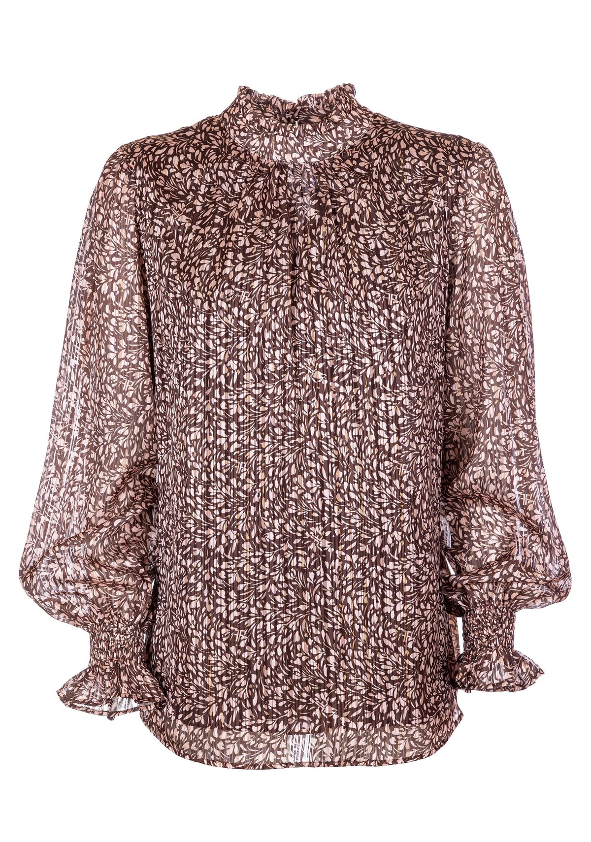 CAMISOLE PRINT BROWNPOWDER 