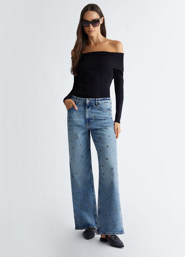 3.0 MAGLIA CHIUSA M/L WF4383MA05P/22222 LIU JO