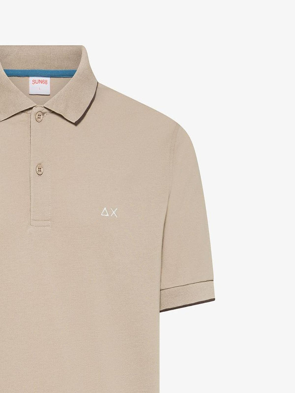 POLO SMALL STRIPE ON COLLAR S/S 