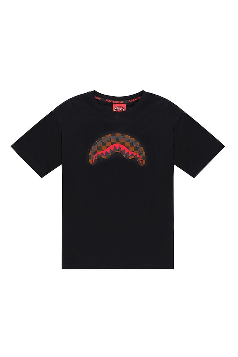 TAKEOVER THE THRONE T-SHIRT SPY1366/BLACK SPRAYGROUND
