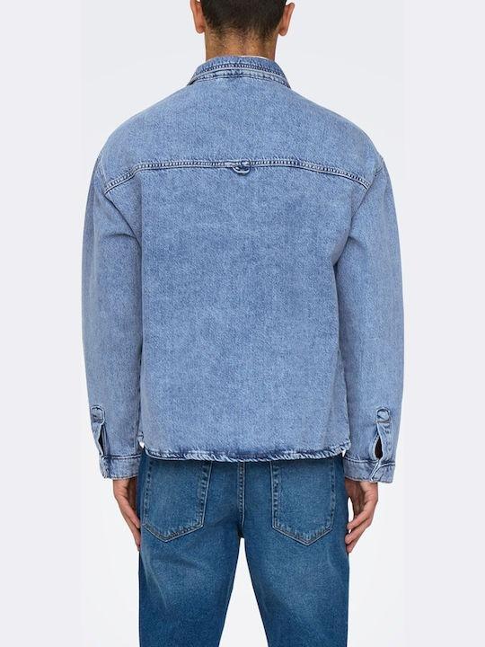 22034613/Medium Blue Denim ONLY&SONS