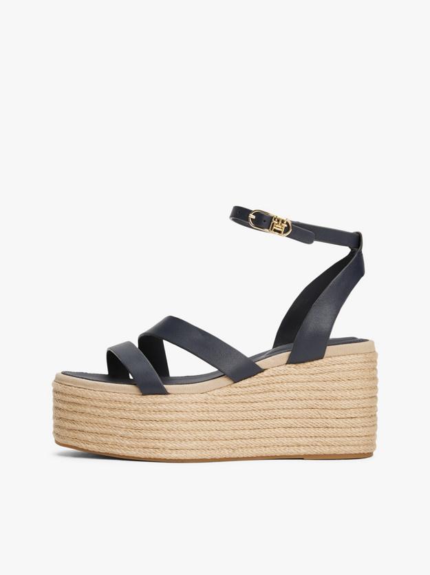 ANKLE STRAP LEATHER FW0FW08497/DW6 TOMMY HILFIGER