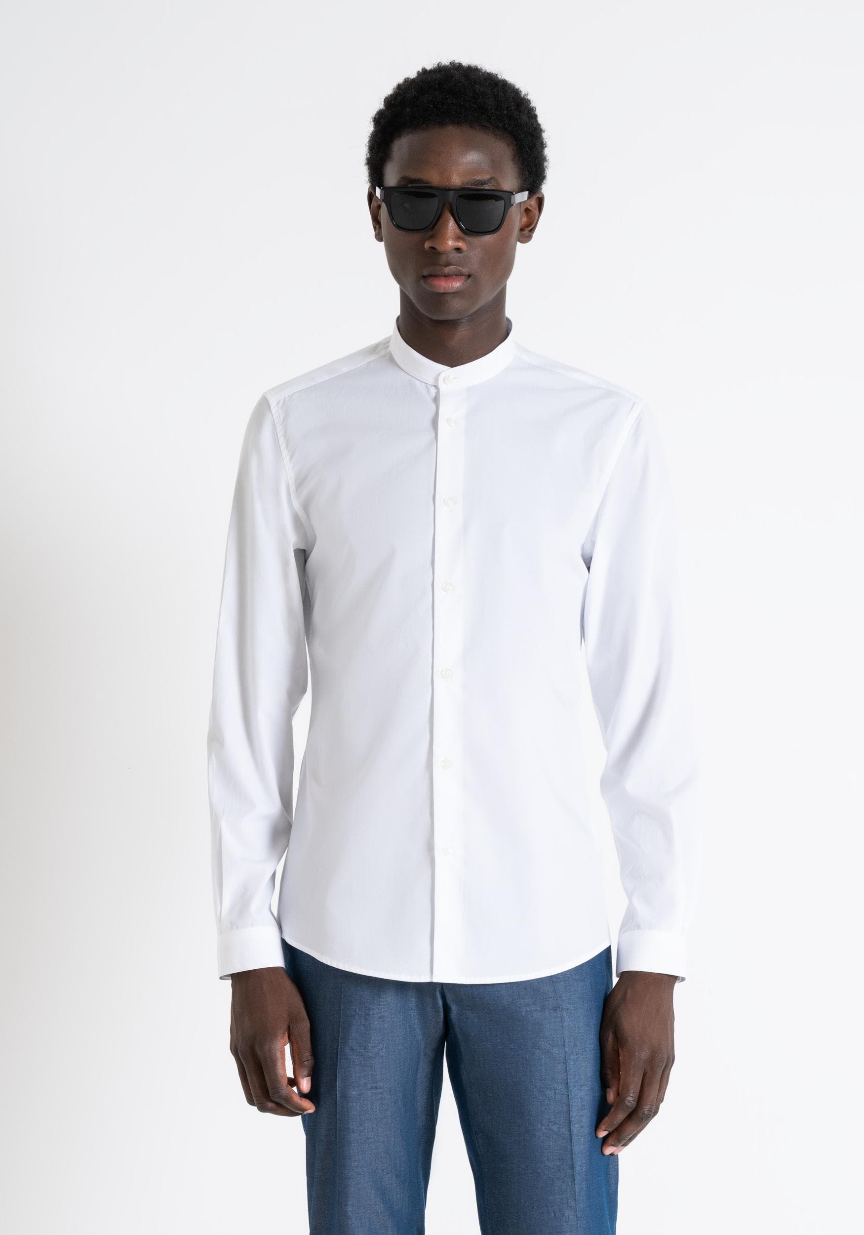 CAMICIA SEOUL SLIM FIT IN COTO 
