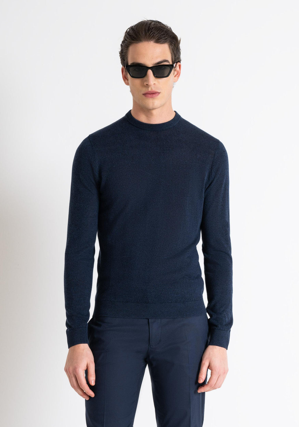 MAGLIA SLIM FIT IN FILATO MIST 