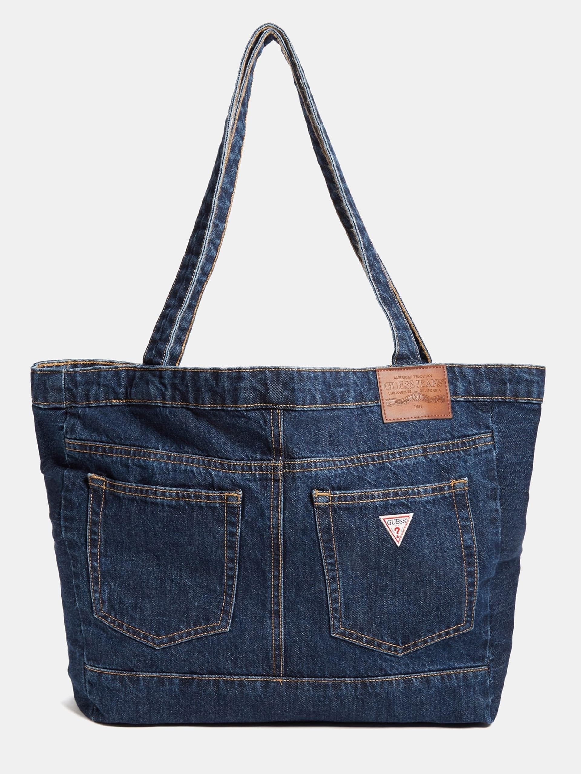 GJ DENIM TOTE BAG 