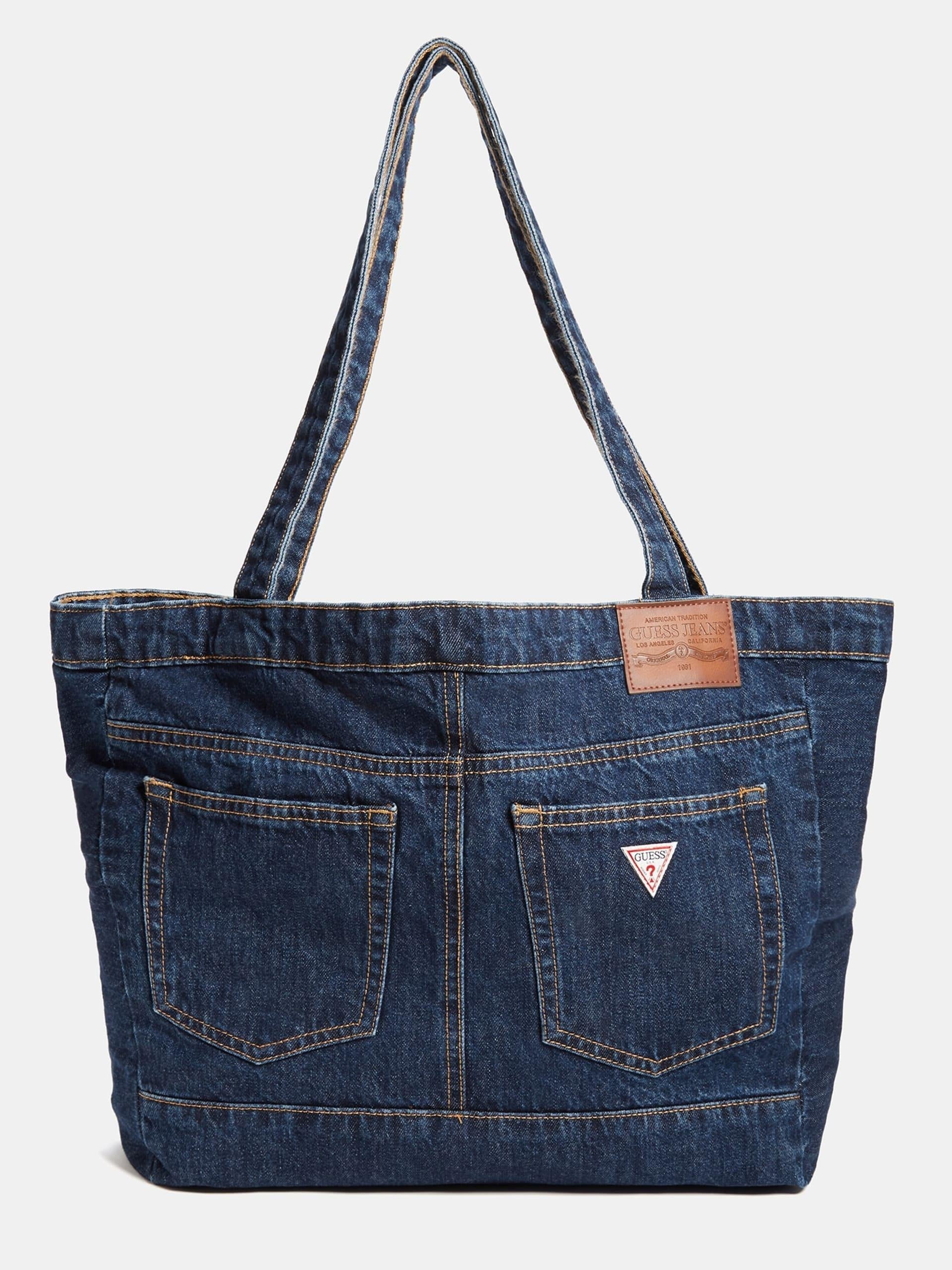 GJ DENIM TOTE BAG 