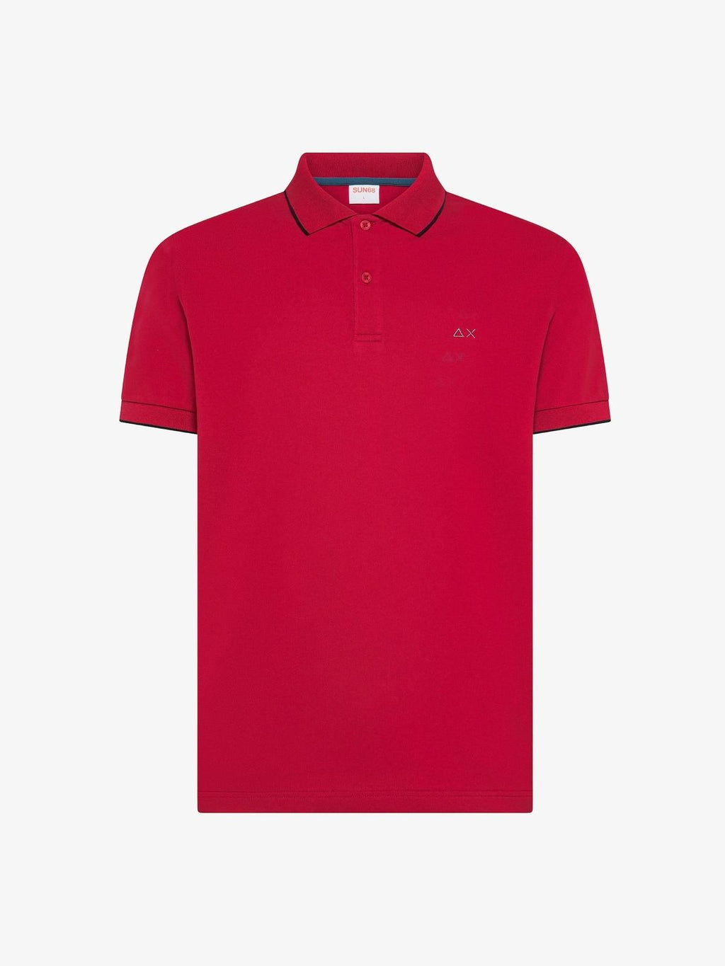 POLO SMALL STRIPE ON COLLAR S/S 