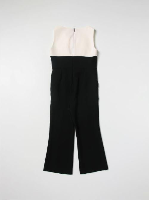 TUTA IN CREPE BI-COLOR CON FIO 