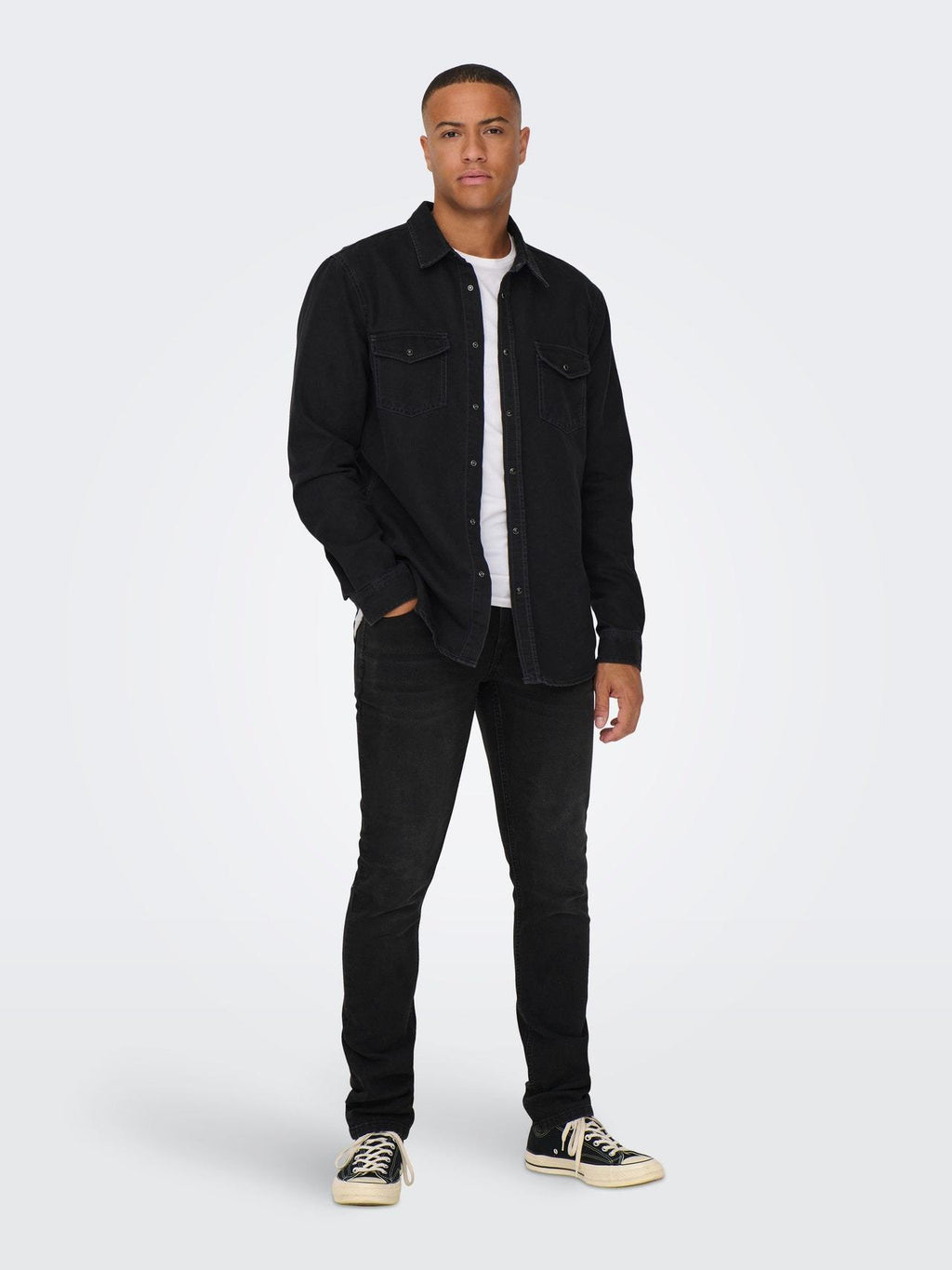 22023247/Dark Grey Denim ONLY&SONS