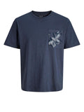 JACK AND JONES JORMONTAUK AOP POCKET TEE CN