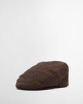 BARBOUR DEVERON TWEED FLAT CAP