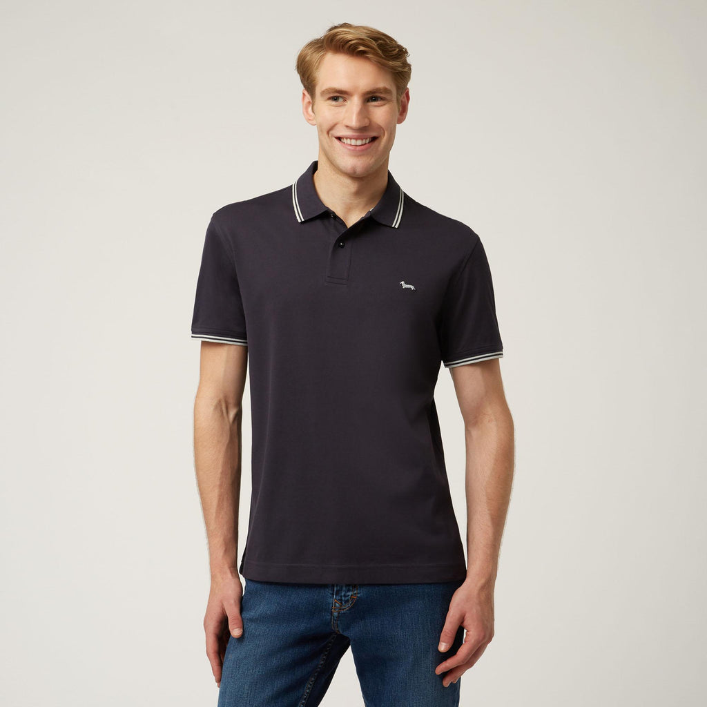 POLO RIGHI CONTRASTO COLLO MM 