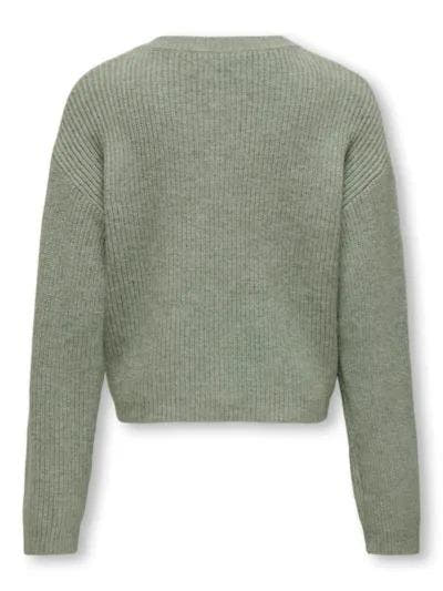 KOGKATIA LS SHORT O-NECK CARDIGAN KNT 
