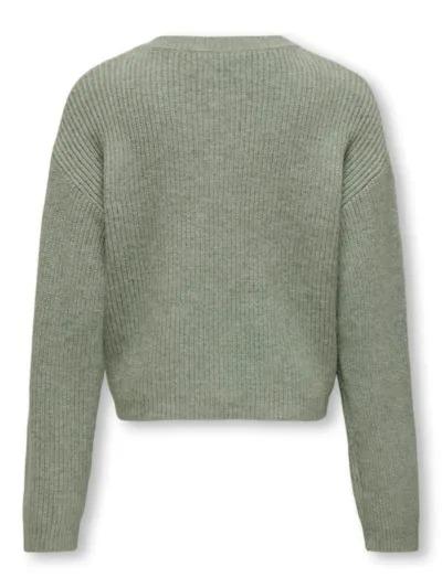 KOGKATIA LS SHORT O-NECK CARDIGAN KNT 