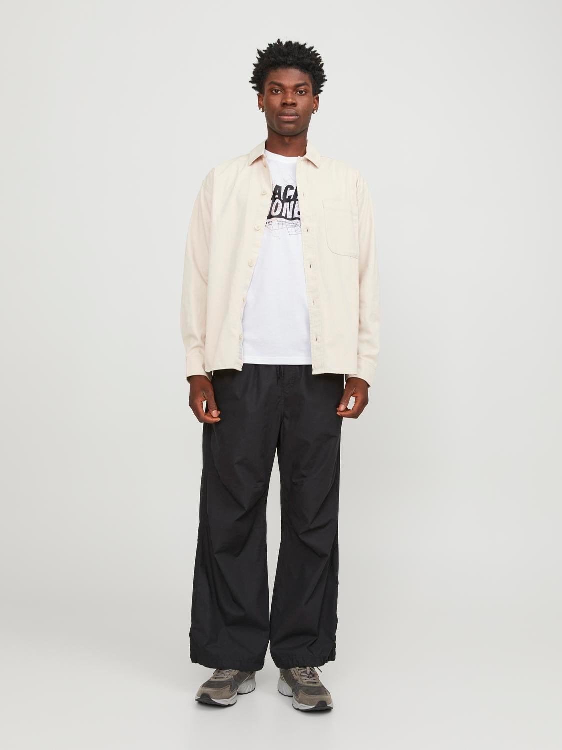 12252376/White JACK AND JONES