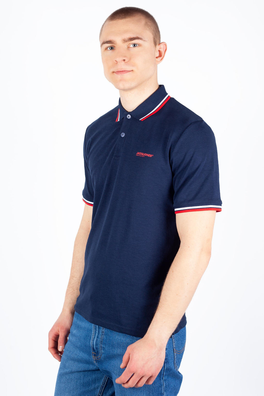 12250736/Navy Blazer JACK AND JONES