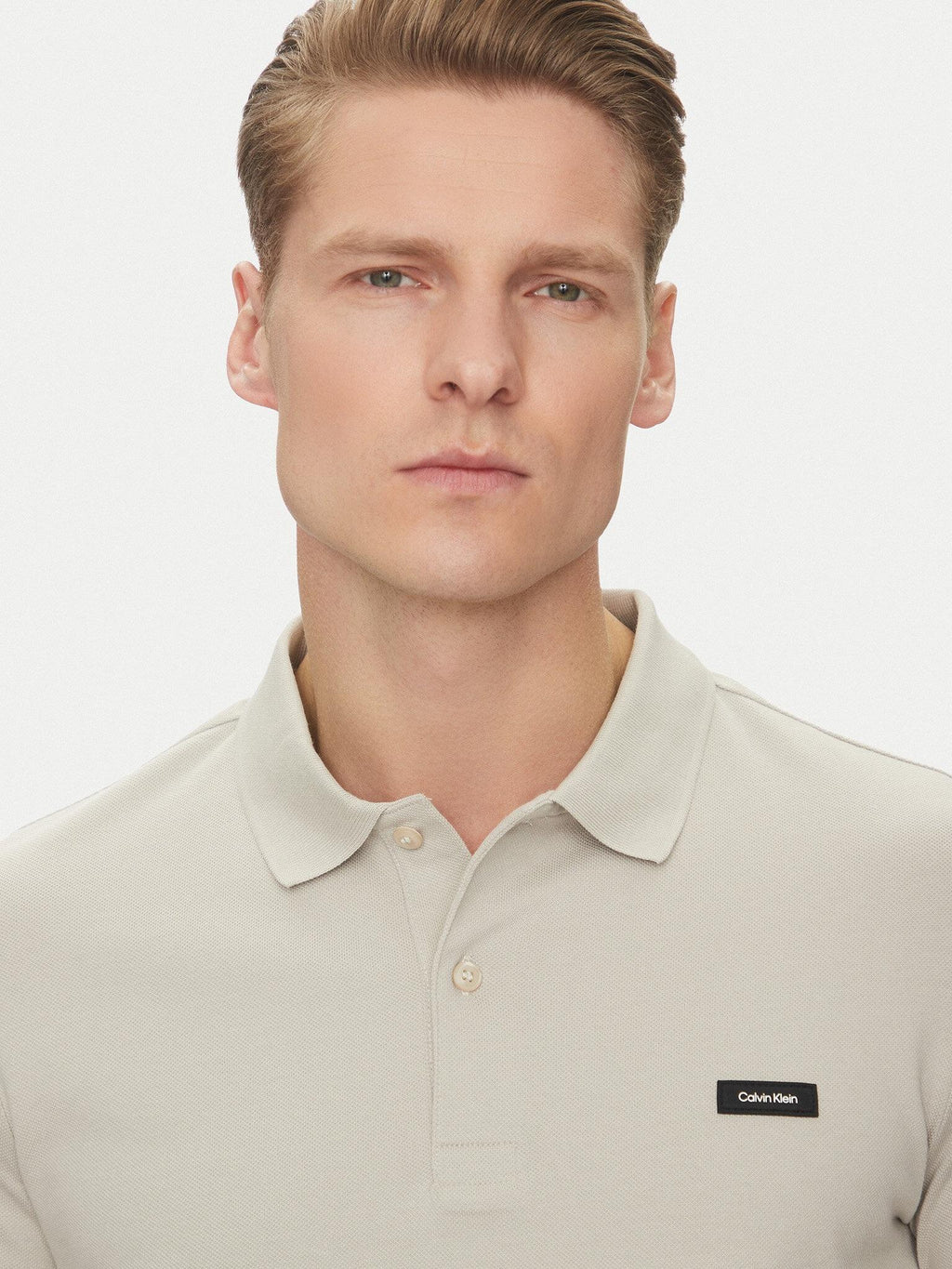 STRETCH PIQUE SLIM P K10K111196/PBQ CALVIN KLEIN