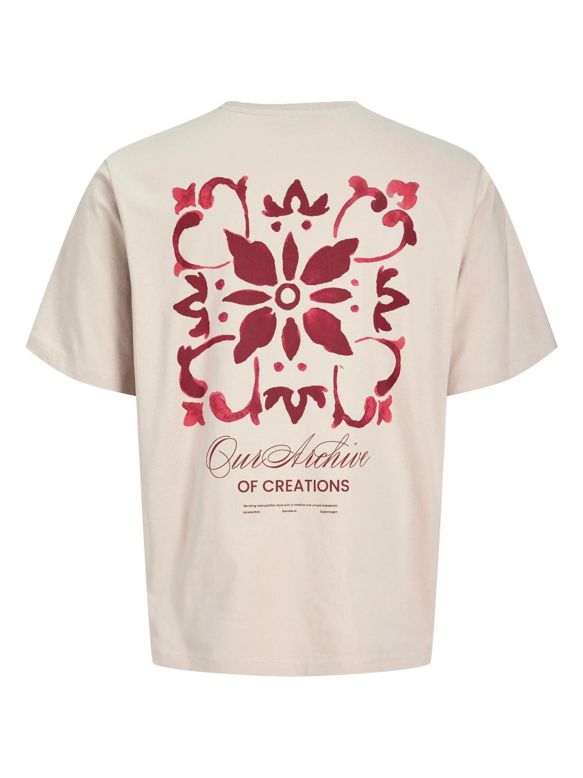 JJART PRINT TEE SS CREW NECK 