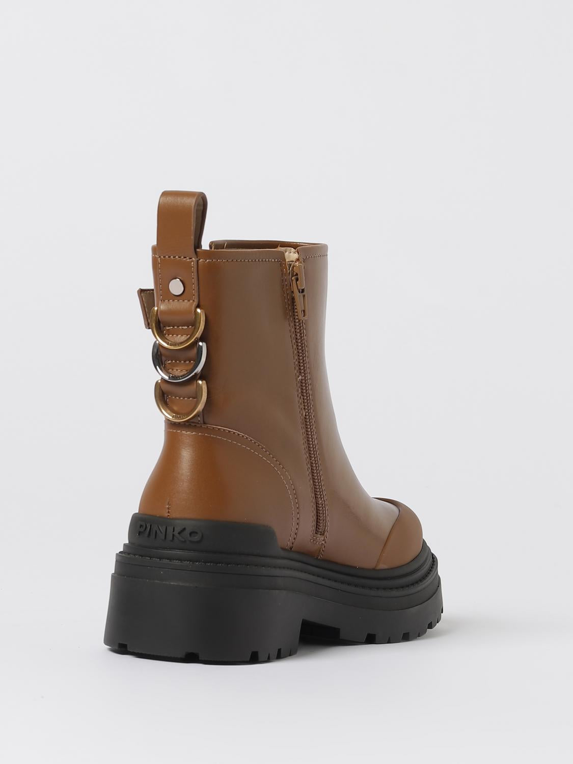 MIA 21 - ANKLE BOOT CALF LEATHER SD0409P001/GU8 PINKO