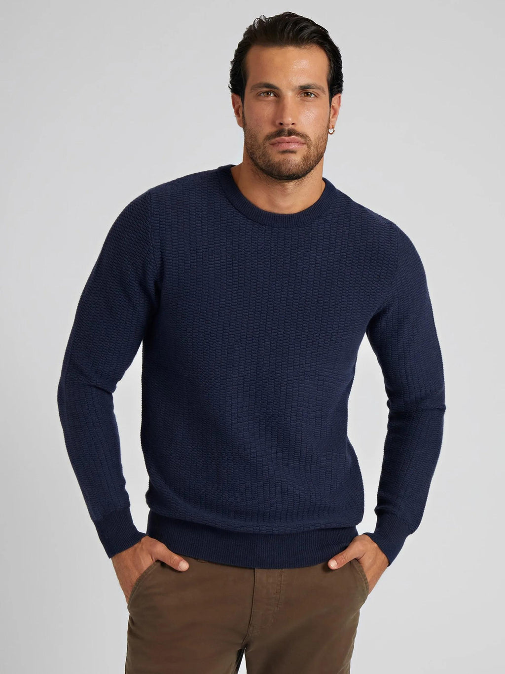 PACO CN BASKET STITCH SWTR M2BR12Z3151/F7TC GUESS