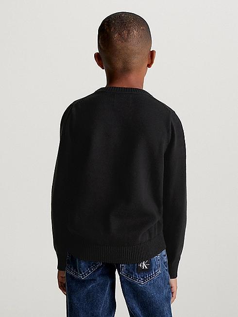 INST. GRID GRAPHIC SWEATER 