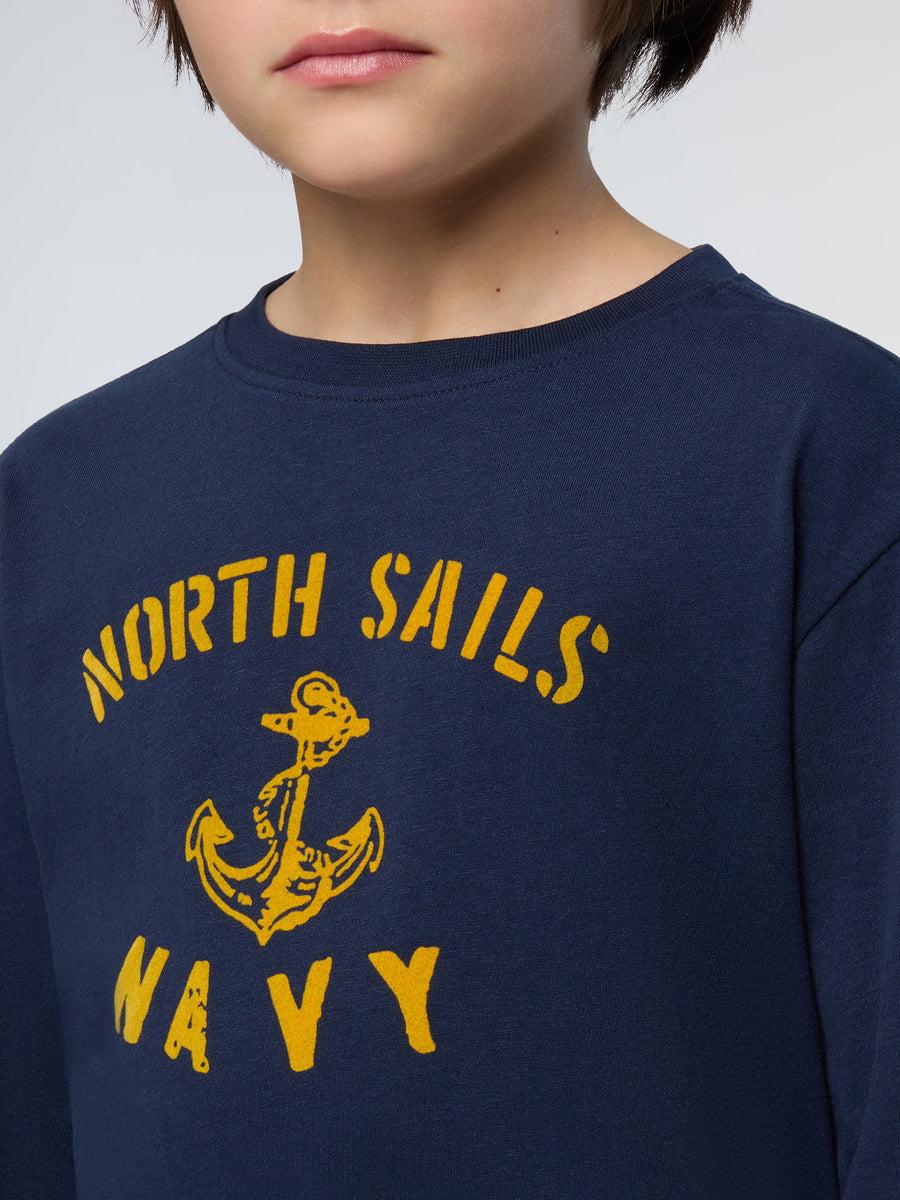 T SHIRT LONG SLEEVE W/GRAPHIC 