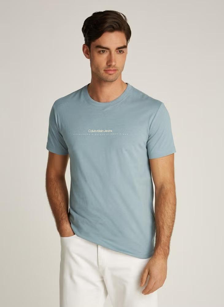 MINIMAL LOGO TEE J30J327075/PC2 CALVIN KLEIN JEANS